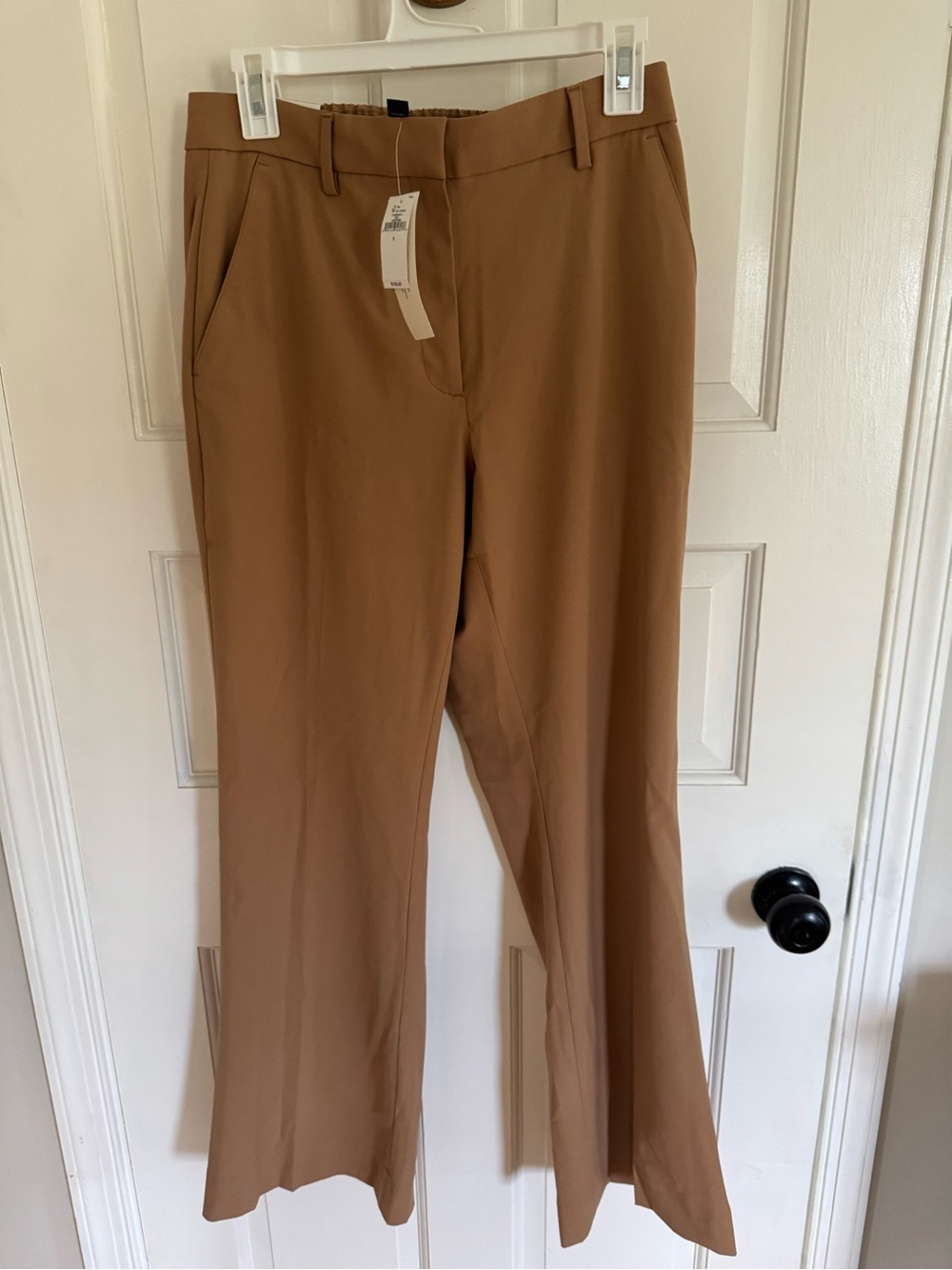 NWT Banana Republic Women’s Tailored Wide-Leg Pants in Camel, size S - Picture 3 of 6